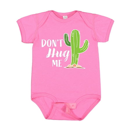 

Inktastic Dont Hug Me with Cactus Gift Baby Boy or Baby Girl Bodysuit