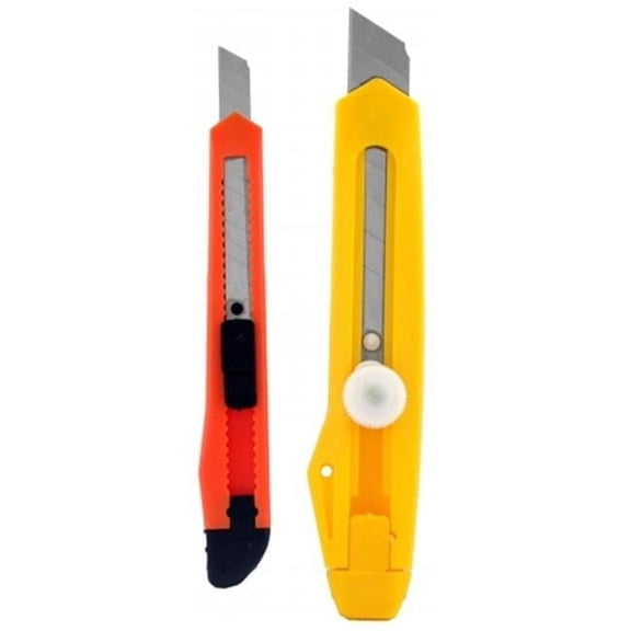 2 Pc Breakaway Blade Utility Knives