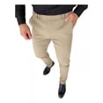 thumbnail image 1 of Pantalones De Traje Simples De Color Sólido Para Hombres, 1 of 8