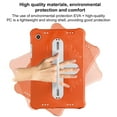 thumbnail image 3 of XYX Kids Case for Samsung Galaxy Tab A9+/A9 Plus Case 11 inch with Shoulder Strap, Shockproof Handle Kickstand (2023, SM-X210/X216/X218), Orange, 3 of 7
