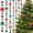 Red+Green, variant on 7.9 Ft Christmas Candy Garland - Plastic Peppermint Candy Bead Garland for Xmas Tree, Fireplace, Wall, Wreath Decoration - Indoor & Outdoor Holiday Decor