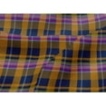 thumbnail image 4 of oneOone Viscose Jersey Fabric Madras Check Decor Fabric Printed BTY 60 Inch Wide, 4 of 5