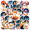4A, variant on cartoon Fox Stickers, Waterproof Fox Sticker for Water Bottle Laptop Phone Cases Planner Skateboard Luggage Helmet Party Favor Decor, Ideal for Adults Teens Teacher Rewards