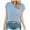 Blue, variant on Tops for Women Trendy T Shirt Women Long Sleeve And Blouses for Turtleneck Long Sleeve Womens T Shirts And Blouses Bulk Winter Items Slim Fit Dark Blouse Pack Ladies V Blue M