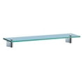thumbnail image 3 of Gatco 4736 Bleu Vanity Glass Shelf, Satin Nickel, 3 of 3