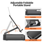 Wireless Bluetooth Phone Speaker Amplifier Cell Phone Stand for Home Outdoor - Adjustable Holder Anti-Slip Base HD Surround Sound, Great Gift Idea