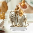 thumbnail image 2 of hulanddfd Exquisite Fairy Tabletop Figurine Decorations, 2D Flat Acrylic Tabletop Standing Figurine Display Stand for Office Desk Carving Table Family Bedroom Living Room, 2 of 6