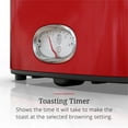 Russell Hobbs Retro Style 2Slice Toaster, Red, TR9150RDR