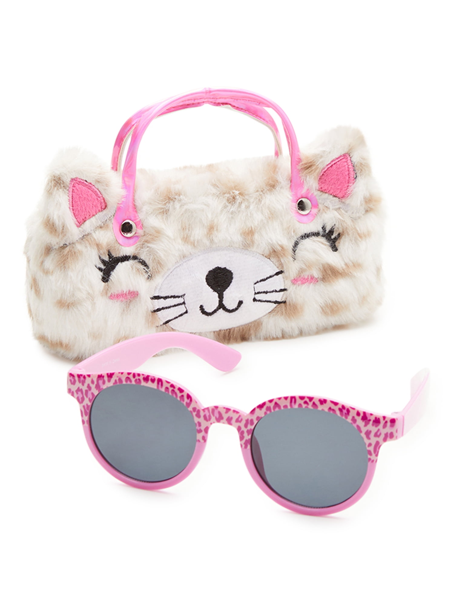 Wonder Nation Kids Cat Sunglasses with Case