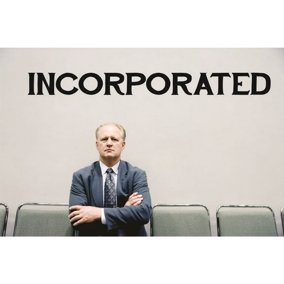 Custom Wall Decal Sticker : Incorporated Silhouette 12x30"