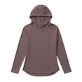 thumbnail image 6 of Livrdious UPF 50 Sun Shirt Hoodie for Women Lightweight Quick Dry Womens UV Protection Long Sleeve T-Shirt for Outdoor Activitys, 6 of 7