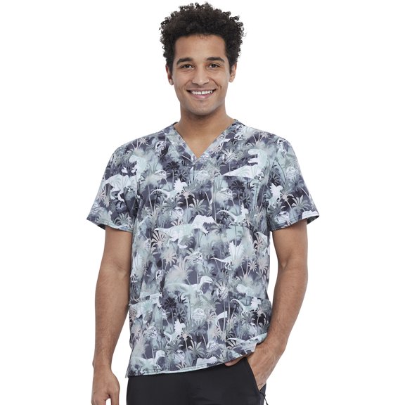 Tooniforms Scrubs Top For Men V-Neck TF740