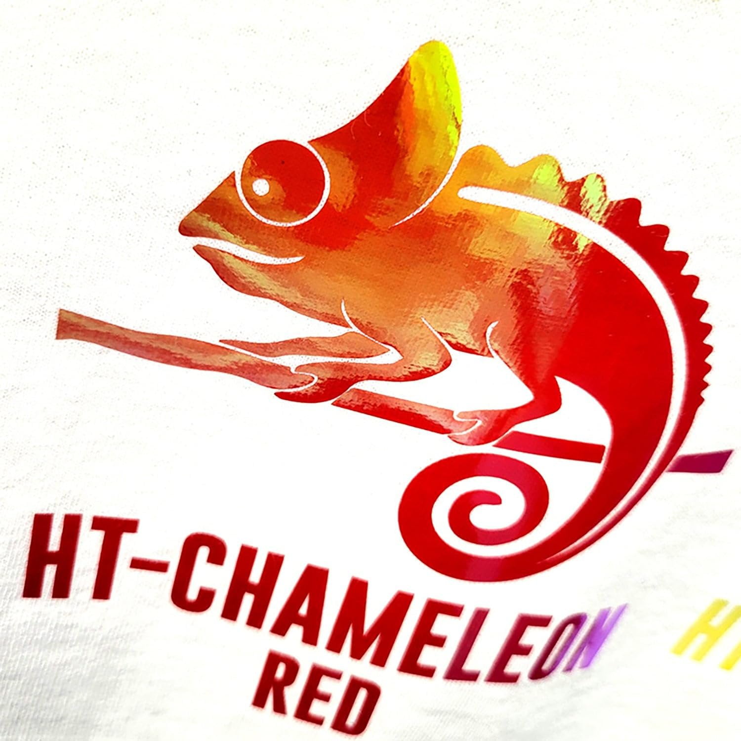 HTV4U Chameleon Gradient Heat Transfer Vinyl Chamleon Orange, 20" x 10 Yards - Dynamic Gleaming Shifting Colors to Craft, Heat Press, Transfer, Iron on Vinyl for Custom Shirts and Garments