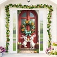 thumbnail image 4 of YWIYIUD 1PC Happy Easter Door Cover Easter Decorations, 71x35 Inch Easter Rabbit Eggs Door Banner Welcome Easter Banner Spring Theme Rabbit Door for Front Door Wall Indoor Outdoor Home Decor, 4 of 7