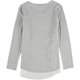 thumbnail image 2 of Blusa tejida bar III con ancla para niña bebé Gris Extra Pequeña, 2 of 2