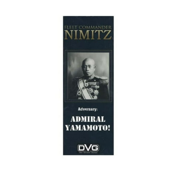 Solitaire Wargame Fleet Commander : Nimitz - Extension Yamaha