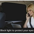 thumbnail image 3 of Topboutique Car Side Window Sun Shades,Window Sunshades Privacy Curtains,Car Interior Accessories for Baby,Car Window Covers for Camping,Breastfeeding,Changing Clothes,4 Pcs, 3 of 7