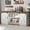 White, variant on Catrimown Farmhouse Coffee Bar Cabinet with Storage, 58" Sideboard Buffet Cabinet with Storage, Sideboard Cabinet for Living Room, White
