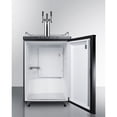 thumbnail image 3 of Summit 24" Wide Kegerator With Triple Tap System - Black, 3 of 4