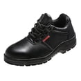 thumbnail image 3 of Botas de trabajo de seguridad de cuero Zapatos de protección Botas impermeables con punta de acero US 7.0 Cola Botas de trabajo de seguridad, 3 of 8