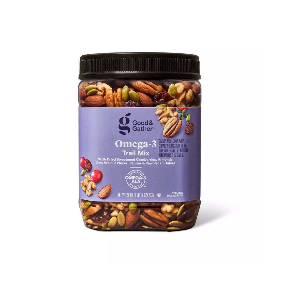 Omega 3 Trail Mix 28 oz Kosher (1 Pack of 28 oz)