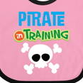 thumbnail image 4 of Inktastic Pirate in Training Boys Baby Bib, 4 of 4
