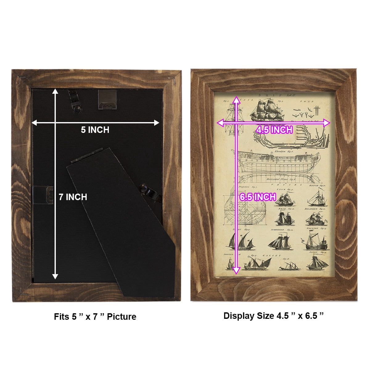 Encyclopediae I -Framed Print w/glass-Walnut