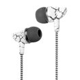 thumbnail image 3 of Seitruly Auriculares deportivos con micrófono estéreo con cable de 3,5 mm Cables de audio/vídeo blanco, 3 of 6