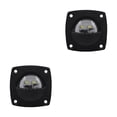 thumbnail image 1 of sweethay Wall-mounted Lamp Base Upgraded Fittings LED Socket Supplies Hard Lights Device Shell Courtesy Lighting Boat Saving Light Space Luz blanca/negra 2piezas sweethay CBP445960, 1 of 5