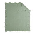 thumbnail image 4 of Home Essence Marino Oversized Quilted Throw with Scalloped Edges, 4 of 8