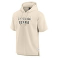 thumbnail image 2 of Men's Fanatics Cream Chicago Bears Elements Future Ground Lettering Short Sleeve Pullover Hoodie, 2 of 3