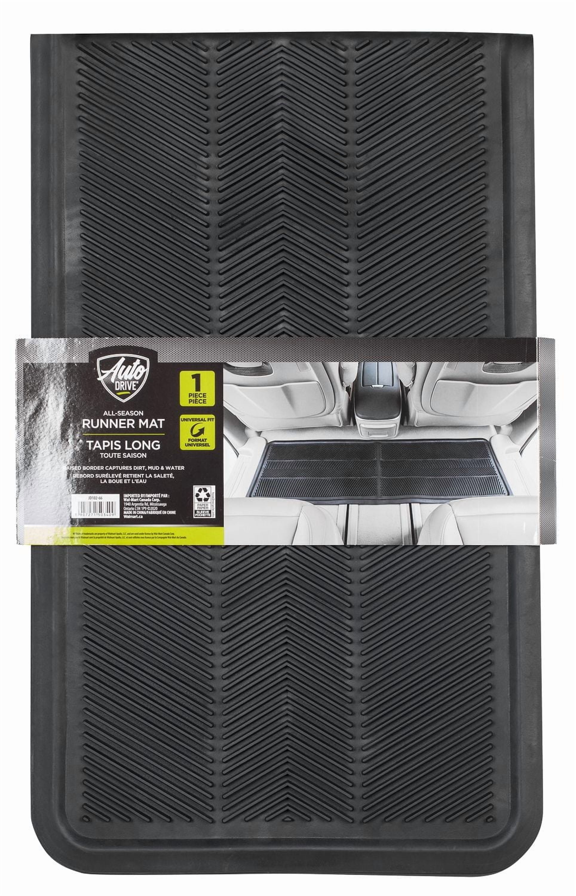 AUTO DRIVE All Season Runner Utility Car Mat, Fits most cars, trucks & SUVs