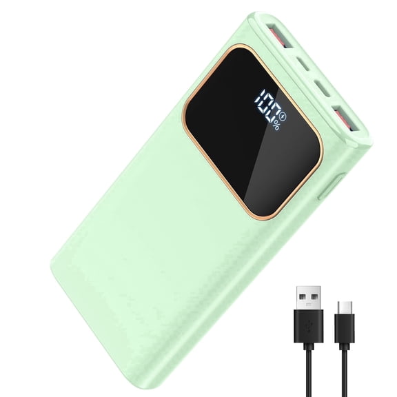 Portable Charger, 20000mah Power Bank, 22.5W Fast Charging Battery Pack with Usb-c/Usb-a Output, Digital Display Portable Phone Charger for iPhone 17/16/15/14/13 Pro Samsung Google LG iPad AirPods