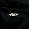 thumbnail image 3 of Rosec Jewels Lab Grown Diamond Eternity Band Ring (EF-VS Quality) - Bezel Diamond Ring for Valentines Day, 18K Yellow Gold, US 12.00, 3 of 7