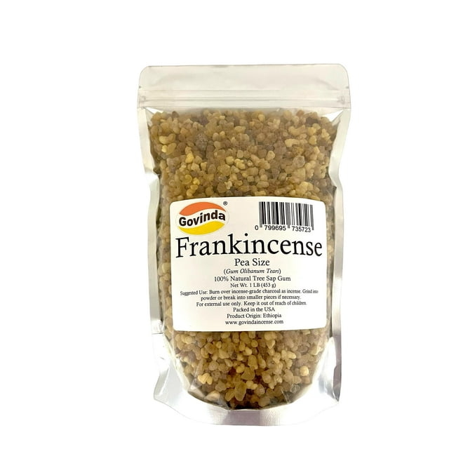 Incienso Govinda, goma natural de savia de árbol, 454 g
