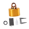 thumbnail image 1 of S SERENABLE Brûleur d'Esprit de Camping avec Sac de Rangement Petit pour Randonnée BBQ Cuisine Extérieure Or, 1 of 9