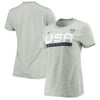 Women's Nike Heathered Gray USA Basketball Performance T-Shirt