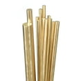 thumbnail image 4 of 2Pack Brass Round Rods, 15/32 Inch Brass Solid Round Rod Lathe Bar Stock, 250mm Length, 4 of 5