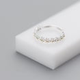 thumbnail image 4 of Fiaya Women Cute Daisy Flower Ring, Sunflower Stacking Statement Band, Daily Jewelry Accessories for Women Valentine's Jewelry Gifts, 4 of 8