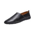 thumbnail image 2 of Fathers Day Gifts Tawop Mens Dress Shoes Faux Leather Casual Comfy Business Lace Up Pointy Toe Ankle Boots Brown Size:11, 2 of 8