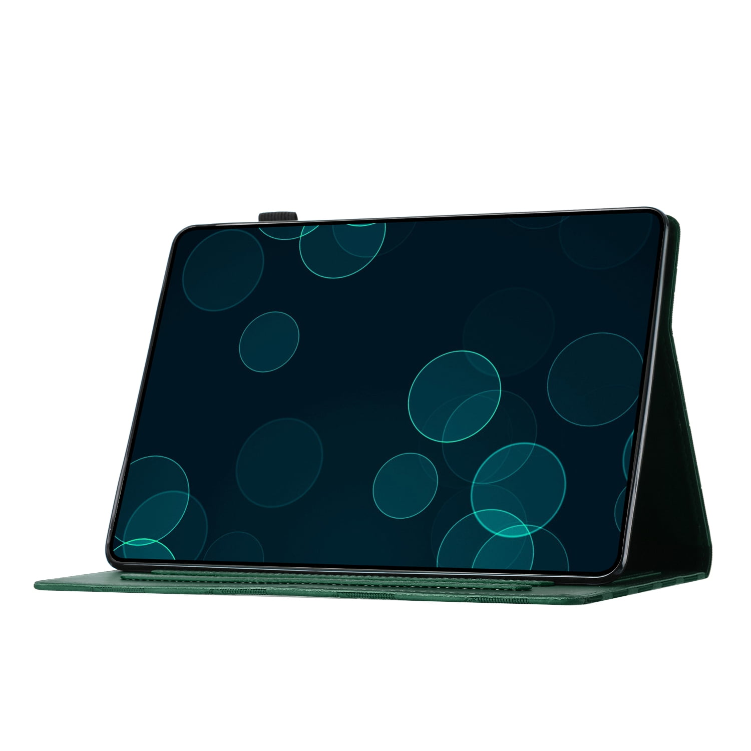 For iPad Air 11 Case 2024 - Highly Protective Apple Ipad Air Case with Stand & Pencil Holder – Functional 11 inch iPad Flip Folio Cover with Magnetic Closure and Diamond Pattern Embossed, Green