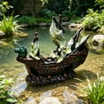 thumbnail image 5 of Pirate Ship Fish Tank Decoration Fish And Shrimp Hiding House Decoration, 5 of 5
