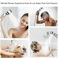 thumbnail image 6 of GIXUSIL Filtered Shower Head,High Pressure Shower Head with Handheld,Salon Shampoo Bowl Spray Head Pedicure Chair, Handheld Shower Head with ON/Off Full Shutoff, Stop Water-Saving Function, 6 of 9