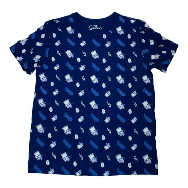 Playera The Simpsons Niño Bart Simpson Azul Talla 8