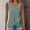 *Green, variant on ClodeEU Women's V Neck Sleeveless Tank Top with Ruffle Hem,Casual Solid Color Layered Blouse Yellow,Womens Plus L