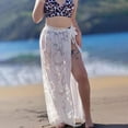 thumbnail image 7 of JFGHDG Beach Sarong Cover Up for Swimwear Sarong Wraps for Women Bikini Bathing Suit Wraps Sarong Coverups for Women Beach Sarong for Women Wrap Skirt for SwimwearWhite XXL, 7 of 7