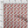 thumbnail image 2 of oneOone Cotton Cambric Red Fabric Watercolor Floral Sewing Craft Projects Fabric Prints By Yard 42 Inch Wide-aB, 2 of 5
