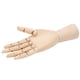 thumbnail image 4 of Mano de madera Modelo de mano Mano de madera Mano de maniquí de madera Modelo de mano de madera ManoMano de madera, diseo de cuerpo humano de cereza china Junta de rotación Mano de maniquí de madera p LHCER None, 4 of 5