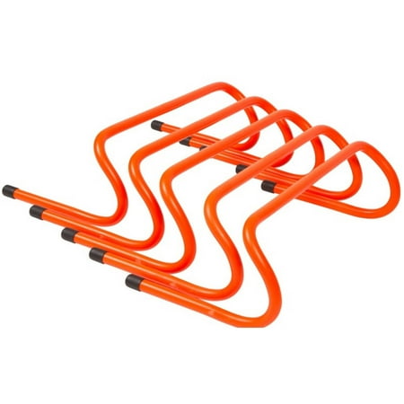 Trademark Innovations Speed Training Hurdles, 5-Pack, (Best Speed Training Equipment)