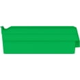 thumbnail image 3 of Heavy Duty Plastic Shelf Bins for Garage, Closet, and Drawer Storage, 12-Inch x 3-Inch x 4-Inch, Green, 24-Pack, 3 of 8